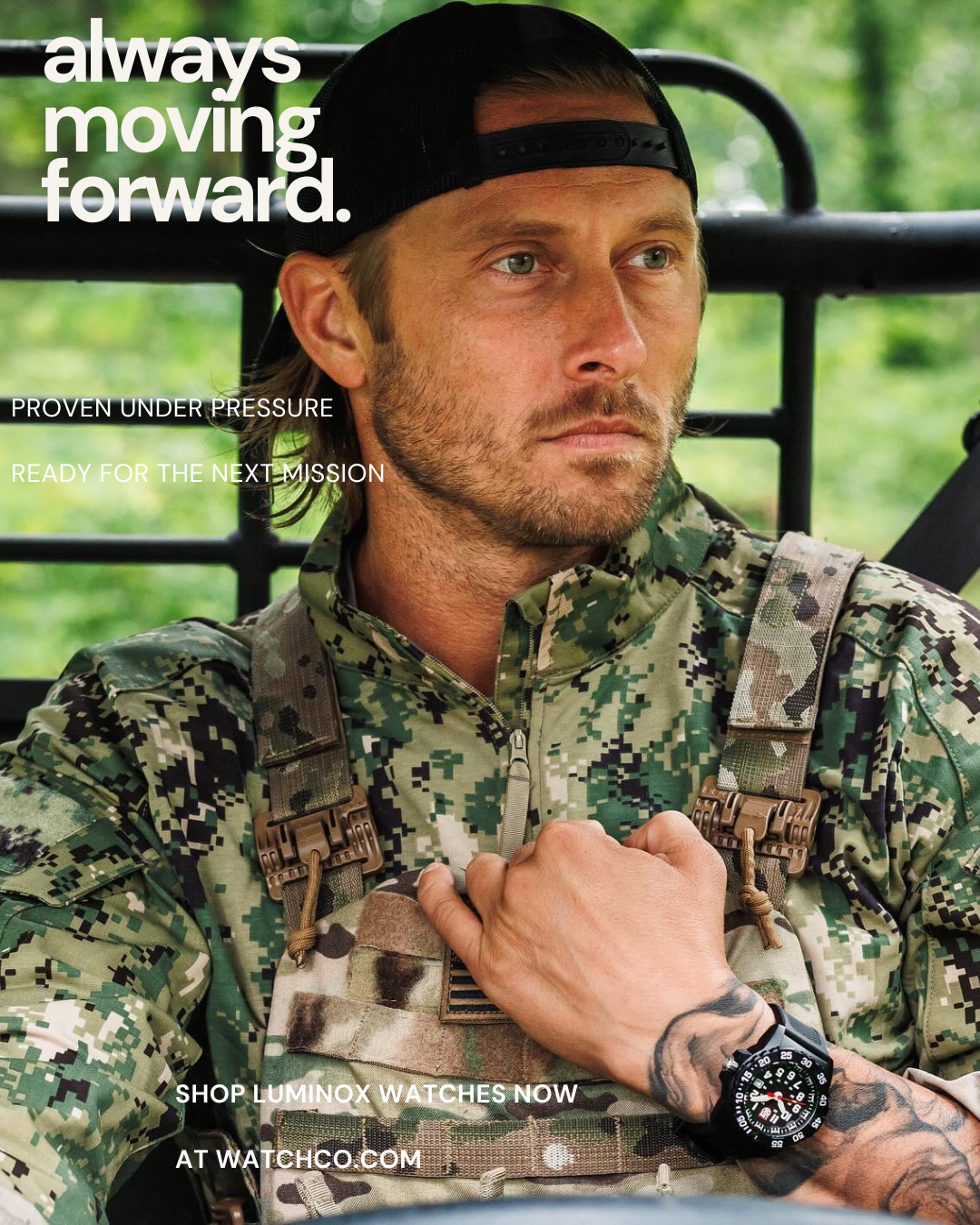 Built for Darkness. Trusted Worldwide, Luminox at WatchCo
