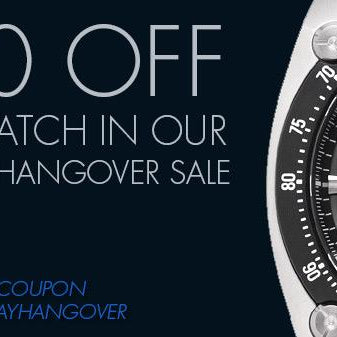Holiday Hangover Sale