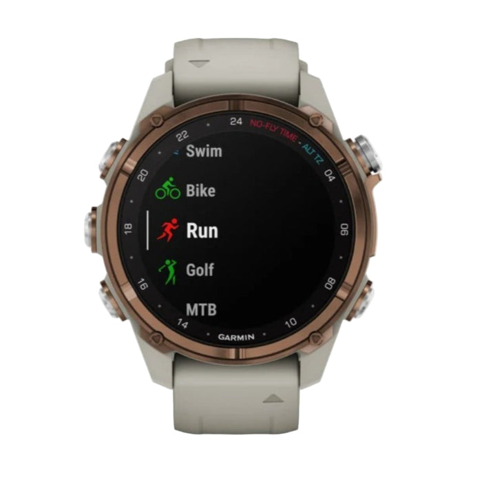 Garmin Unisex French Gray Descent Mk3i Air Integration Dive Computer and Multisport GPS Smartwatch - 010-02753-13