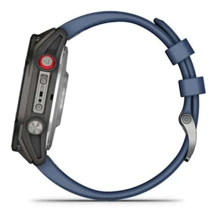 Garmin Quatix® 8 Pro – 47MM Unisex Blue Band AMOLED Display InReach® Technology For Satellite And LTE Connectivity Ultimate Nautical Smartwatch - 010-03198-50