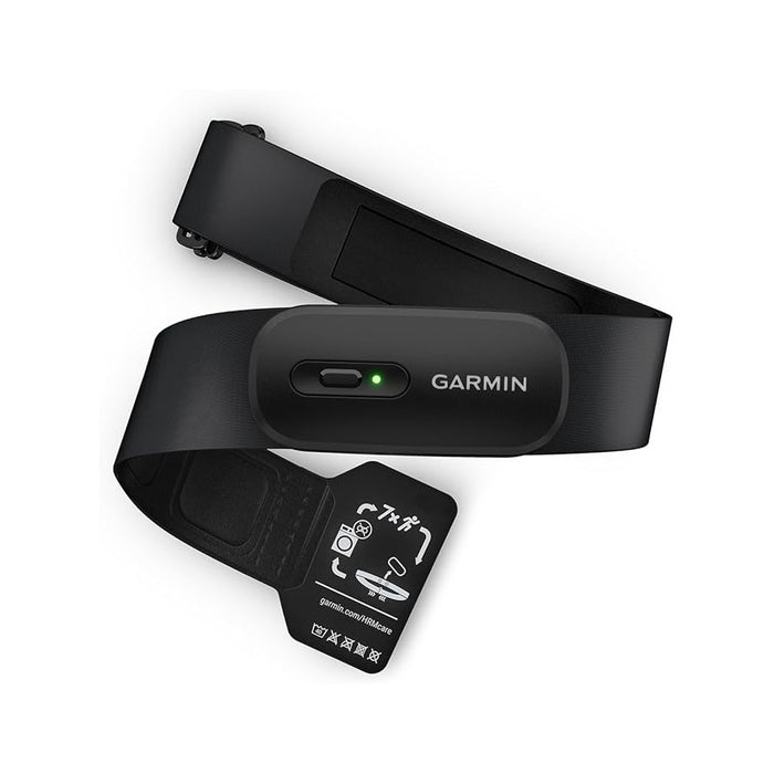Garmin HRM 200 Heart Rate Monitor Unisex Black Accurate Heart Rate And HRV Data Comfortable Machine Washable M-XL Strap - 010-013388-00