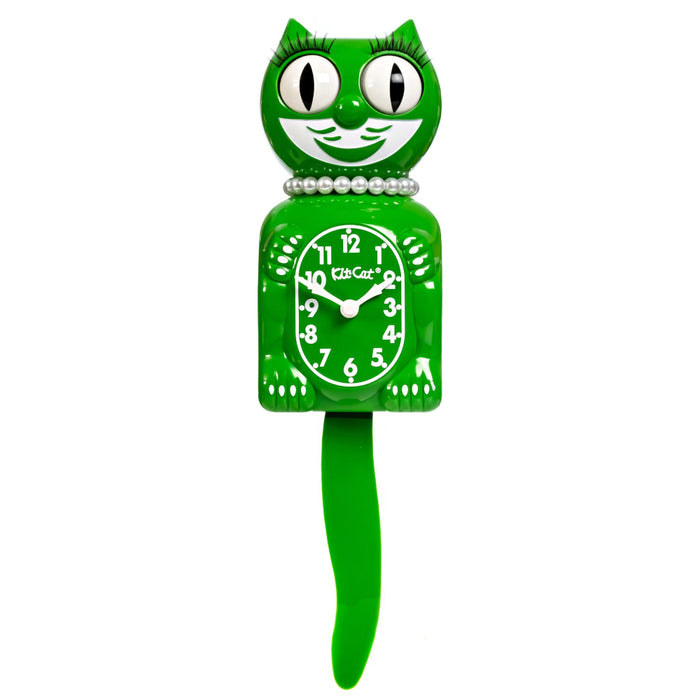 Kit-Cat Classic Green Lady Klock - LBC-54