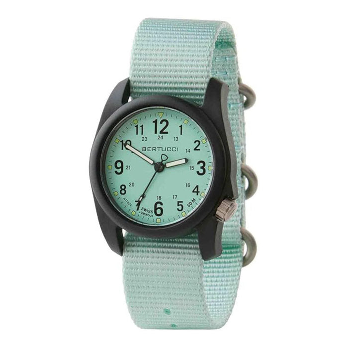 Bertucci Unisex Sage Dial Sage Nylon Band Analog Japanese Quartz Watch - 11132