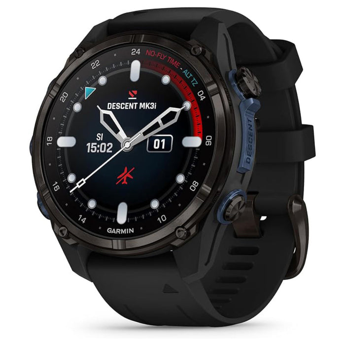 Garmin Unisex Black Descent Mk3i Air Integration Dive Computer and Multisport GPS Smartwatch - 010-02753-10
