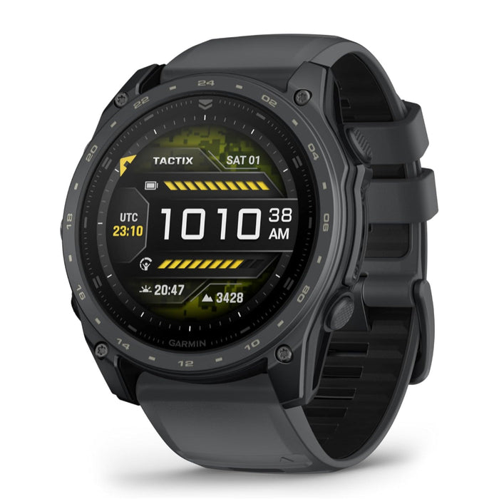 Garmin Tactix® 8 – 51MM Cerakote Unisex Slate Gray Premium Cerakote Coating AMOLED Display Applied Ballistics® Solver Premium Tactical GPS Smartwatch - 010-04553-00