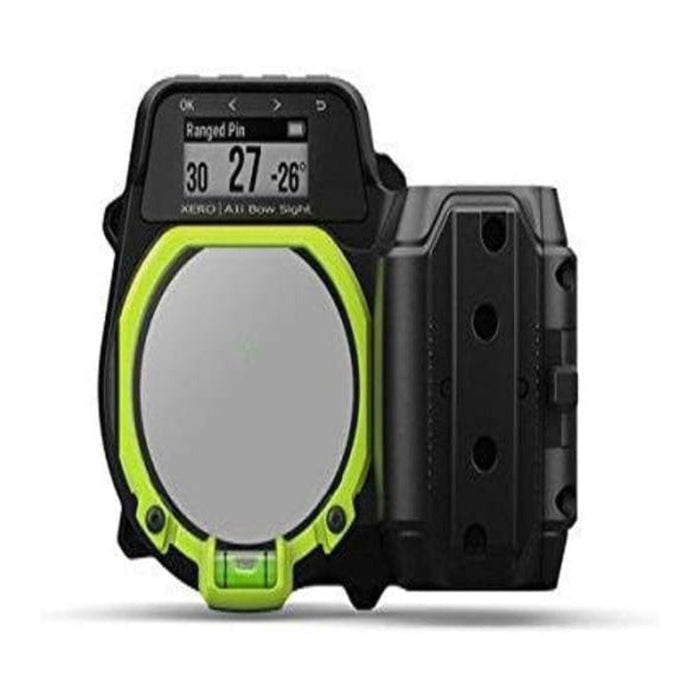 Garmin Xero A1i Bow Sight Unisex Black Dual-color LED Pins For Unobstructed Views Right-Handed 2-Inch Auto-Ranging Digital Bow Sight With Laser Locate - 010-01781-10