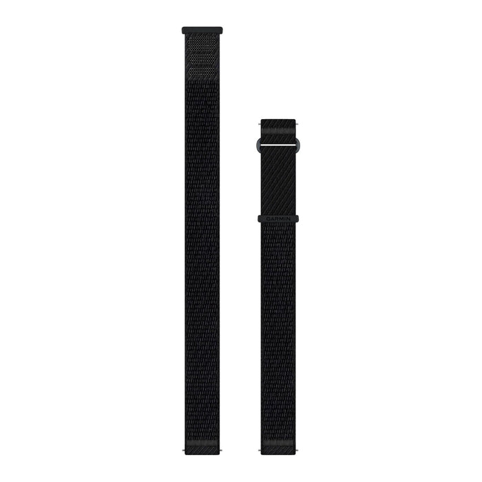 Garmin Unisex Slate Gray/Black 18 MM ComfortFit Fabric Quick Release Watch Band - 010-14400-02