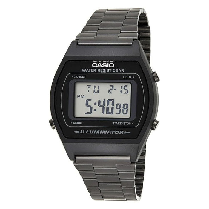 Casio Men's Black dial Black Band Digital Quartz Watch - B640WB-1ADF
