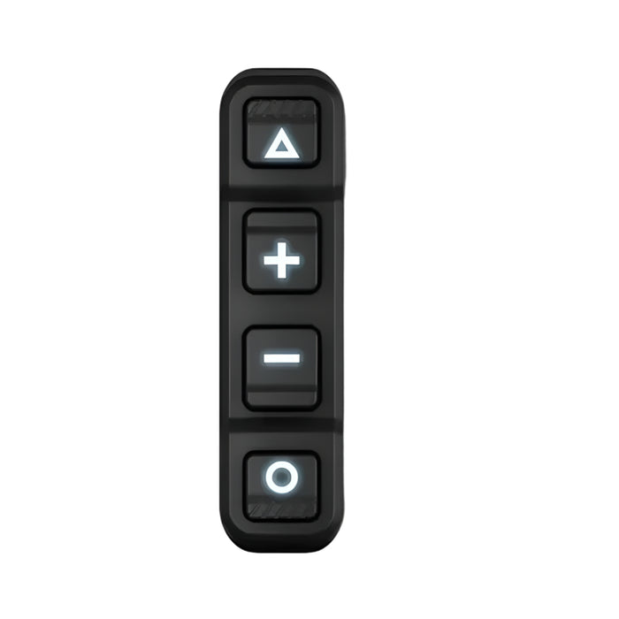 Garmin Unisex Black Motorcycle or ATV Control Your zūmo® XT2 Motorcycle Navigator Or Compatible Tread® Device Zoom In And Out Of Maps Control Music Mark Waypoints Handlebar Controller For Use On Snowmobile - 010-02974-00