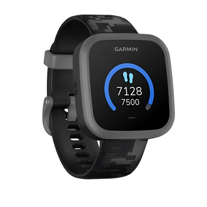 Garmin Bounce Kid's Black Camo Two-Way Text And Voice Messaging Location Tracking Smartwatch - 010-02448-00