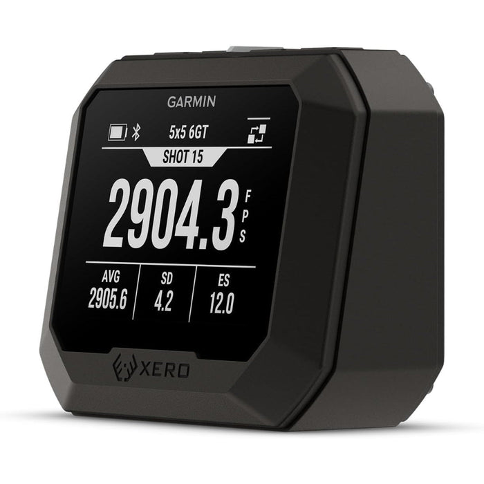 Garmin Xero® C2 Unisex Black Tracks Up To 10 Shots Per Second From 100 To 5000 FPS Compact Reliable Chronograph - 010-03953-00