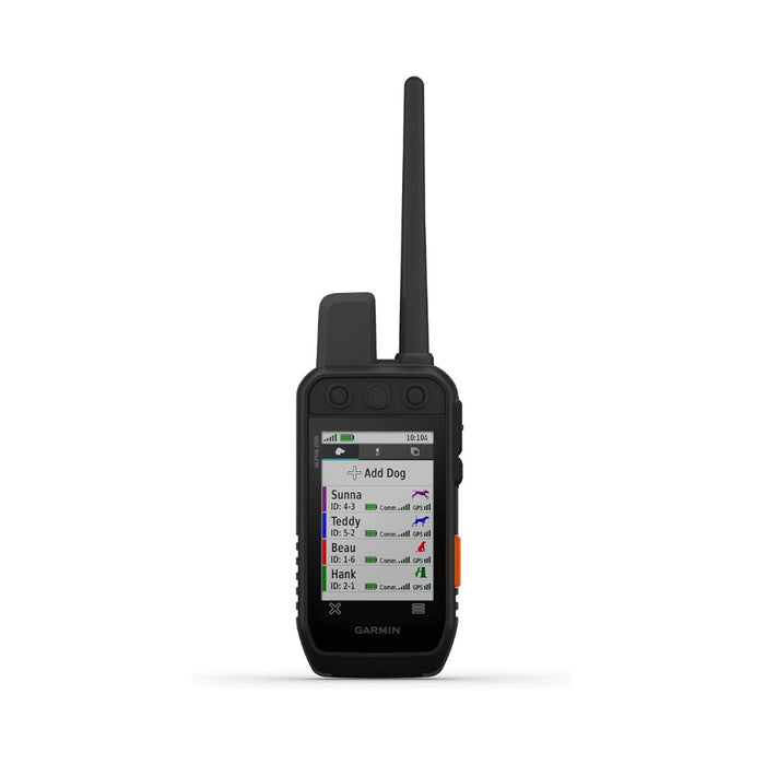 Garmin Alpha 200i Dog Tracking Handheld Black Utilizes inReach Technology Sunlight Readable 3.6" Touchscreen - 010-02230-50