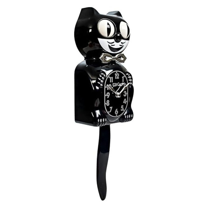 Kit Cat Klock Kid Retro Black Wall Clock - BC-1-RK