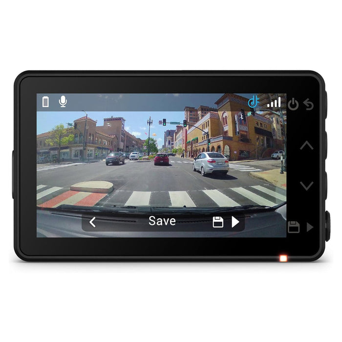 Garmin Dash Cam™ X110 Unisex Black Compact 1080p HD Dash Camera With A 140-degree Field Of View Built In Clarity™ Polarizer Voice Controlled GPS 2.4-Inch Display Automatic Recording - 010-02900-00