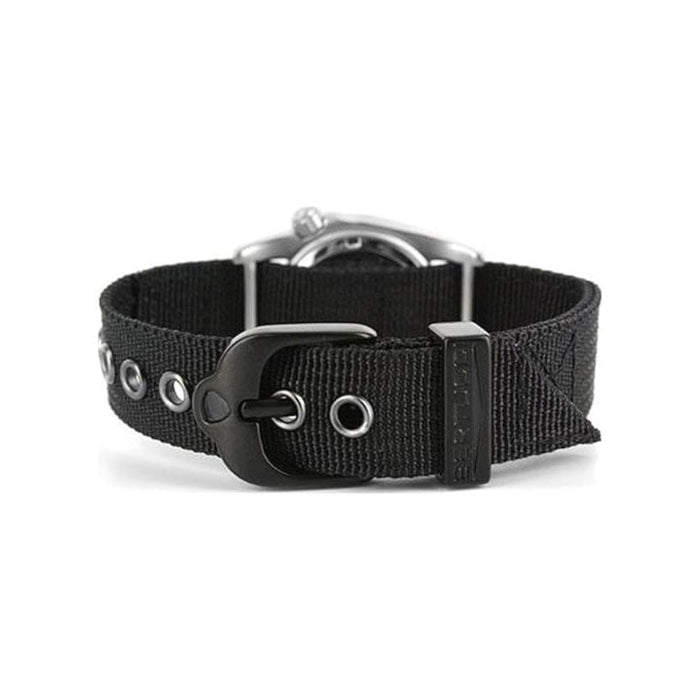 Bertucci M-1S Women's Watch Watch - Stainless - Black Nylon Strap - Black Dial - 18000