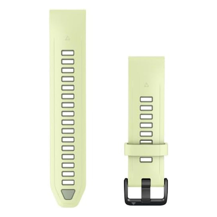 Garmin QUICKFIT Unisex CITRON/WILLOW Silicone 20 MM Quick Release Watch Band - 010-14506-01