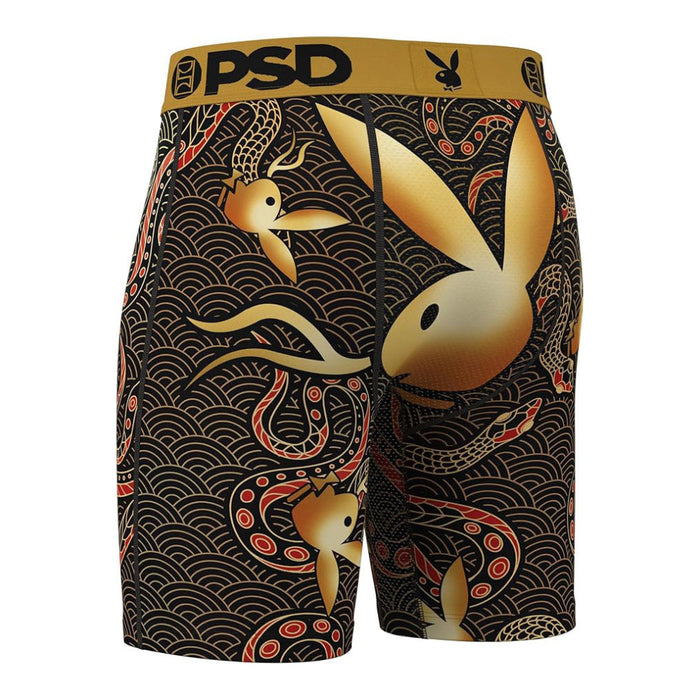 PSD Men's Multicolor Playboy Snake Boxer Briefs Small Underwear - 425180012-MUL-S