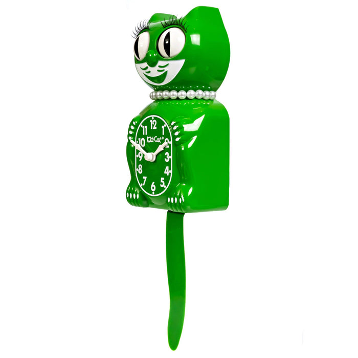 Kit-Cat Classic Green Lady Klock - LBC-54