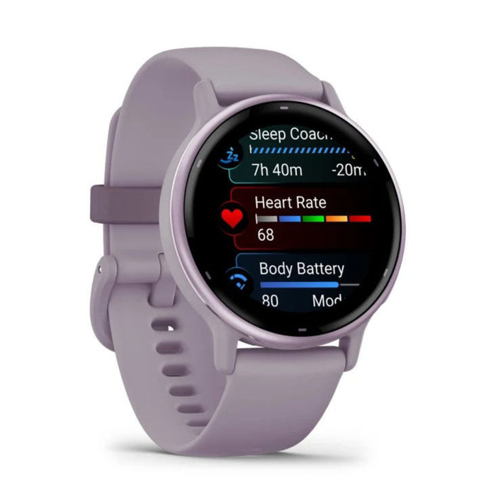 Garmin vivoactive 5 Orchid AMOLED Display Health and Fitness GPS Up to 11 Days of Battery Life Smartwatch - 010-02862-13
