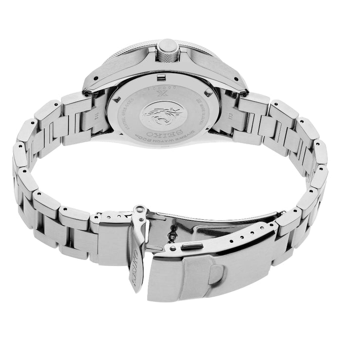 Seiko Prospex Sea Men's Green Dial Silver Stainless Steel Band Analog Automatic Watch - SRPL53