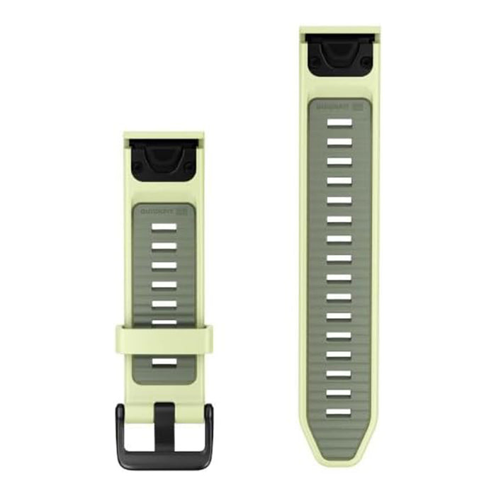 Garmin QUICKFIT Unisex CITRON/WILLOW Silicone 20 MM Quick Release Watch Band - 010-14506-01