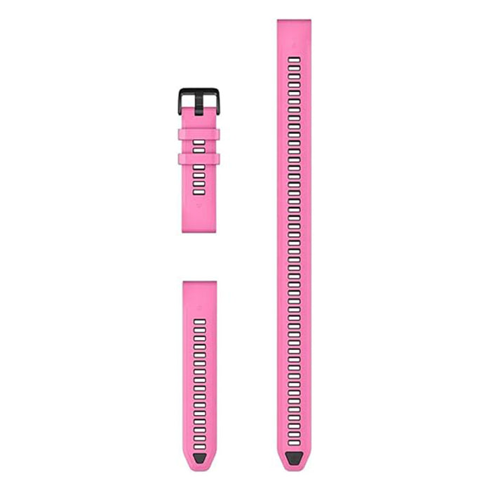 Garmin Unisex Pink Aurora Silicone 20 MM QuickFit 3-piece Dive Set Watch Band - 010-14409-00