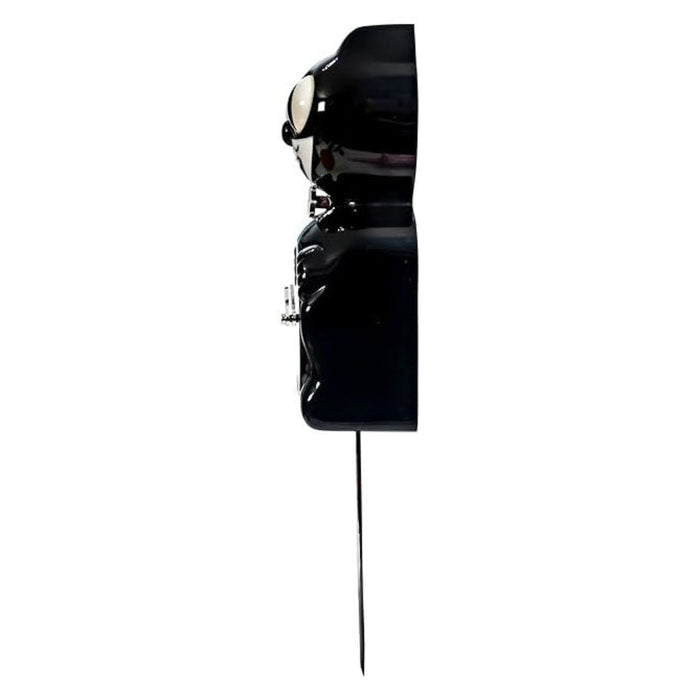 Kit Cat Klock Kid Retro Black Wall Clock - BC-1-RK