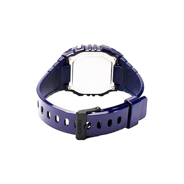 Casio Unisex Gray Dial Black Resin Band Digital Japanese Quartz Watch - W-215H-2AVDF