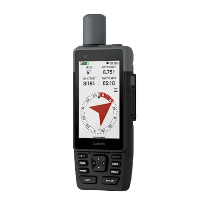 Garmin® GPSMAP® H1 Unisex Black Durable IP67 Water Rating Long Battery Life Built-in Flashlight Preloaded Maps Premium GPS Handheld Navigator with Color Touchscreen And Buttons - 010-02920-00