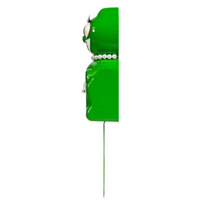 Kit-Cat Classic Green Lady Klock - LBC-54