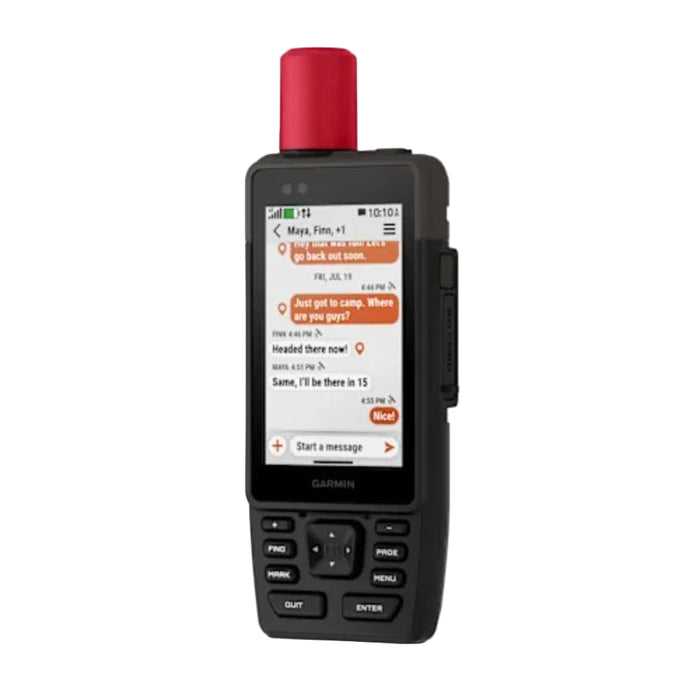 Garmin® GPSMAP® H1i Plus Unisex Long Battery Life Preloaded Maps Premium GPS Handheld Navigator With inReach® Plus Technology To Share Texts Photos Voice Memos And SOS Off-Grid Touchscreen And Buttons - 010-02921-00