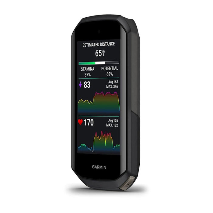Garmin Unisex Black Vivid Color Touchscreen Display Built-in Speaker Advanced Training and Group Ride Features Road Hazard Alerts Edge 1050® Premium Cycling Computer - 010-02890-00