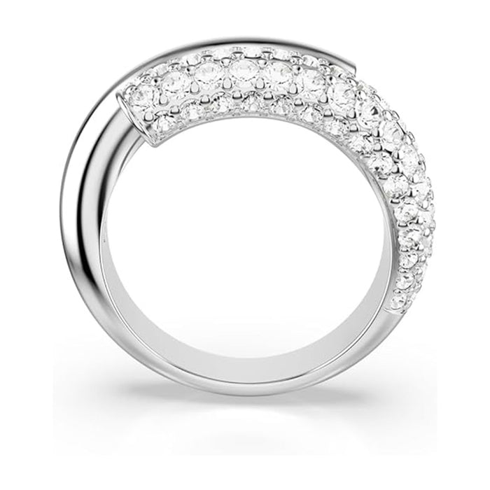 Swarovski Clear Size 8 Crystal Rhodium Finished Dextera Ring - 5695936