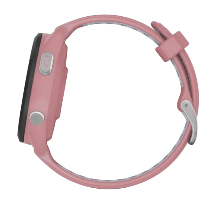 Garmin Light Pink Powder Gray Colorful Amoled Display Training Metrics Recovery Insights Forerunner 265S Running Smartwatch - 010-02810-05