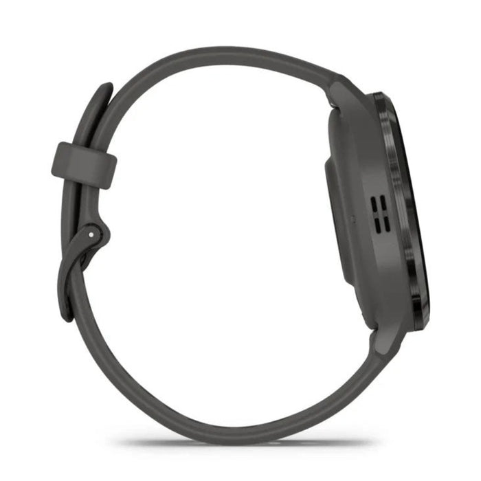 Garmin Venu 3S AMOLED Display Pebble Gray Silicone Band Advanced Health and Fitness Features Up to 10 Days of Battery GPS Smartwatch - 010-02785-00