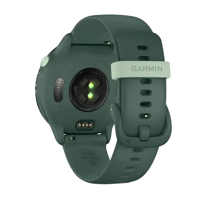 Garmin vívoactive® 6 Unisex AMOLED Display Up To 11 Days Of Battery Metallic Jasper Green With Jasper Green Band Health And Fitness GPS Smartwatch - 010-02985-02