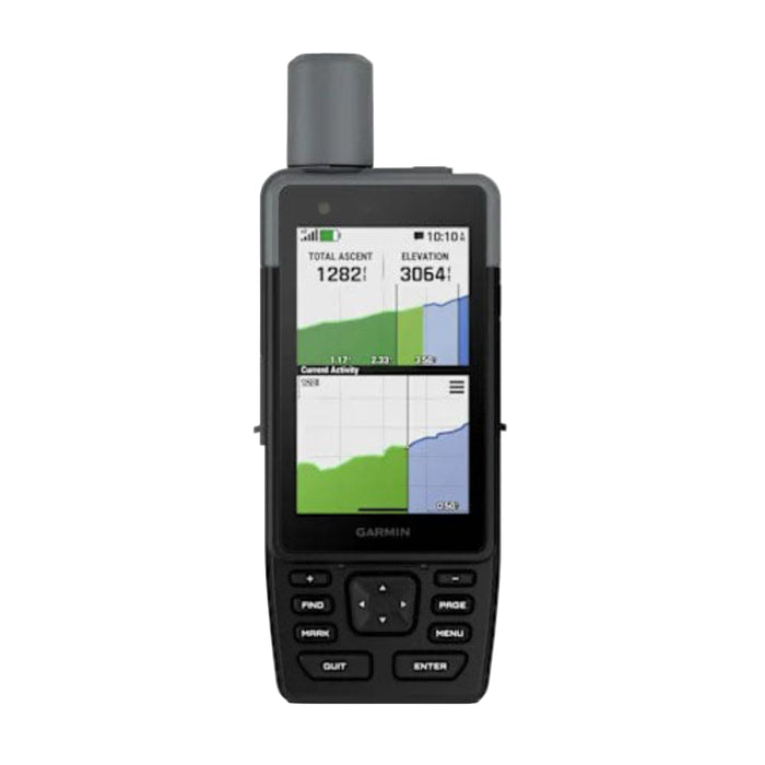 Garmin® GPSMAP® H1 Unisex Black Durable IP67 Water Rating Long Battery Life Built-in Flashlight Preloaded Maps Premium GPS Handheld Navigator with Color Touchscreen And Buttons - 010-02920-00