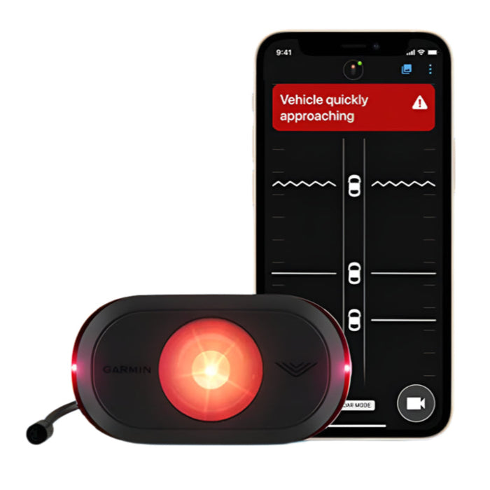 Garmin Varia eRTL615 Visibility Rearview Radar and Tail Light for eBike -  010-02788-00