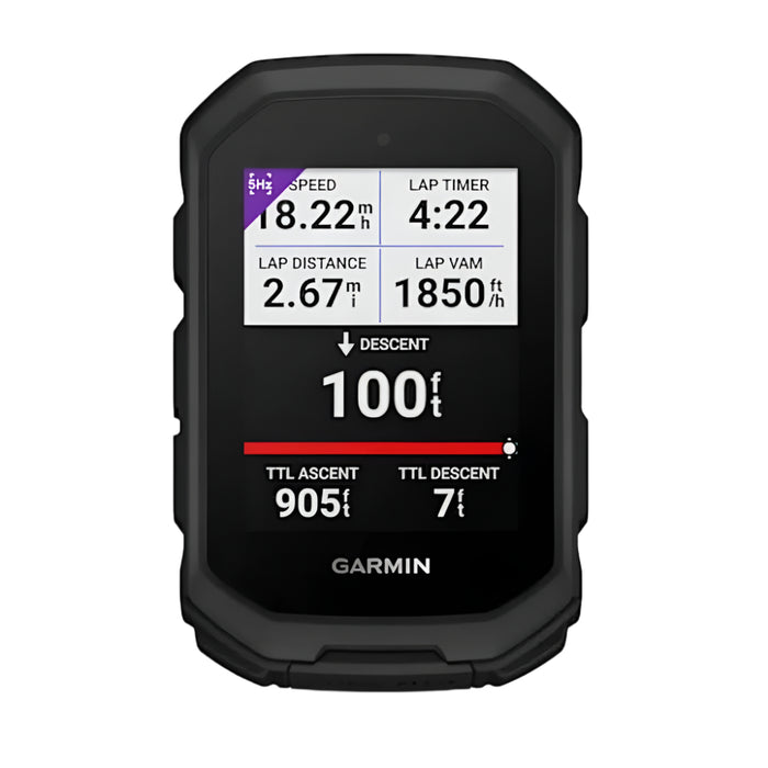 Garmin® Edge® MTB Unisex Black Rugged GPS Bike Computer With Preloaded Full-Color Trail Maps And Advanced Performance-Tracking For Mountain Bikers - 010-02993-00