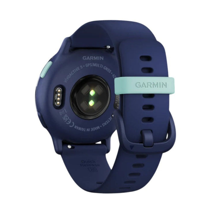 Garmin vivoactive 5 Navy Health and Fitness with AMOLED Display Up to 11 Days of Battery Life GPS Smartwatch - 010-02862-12