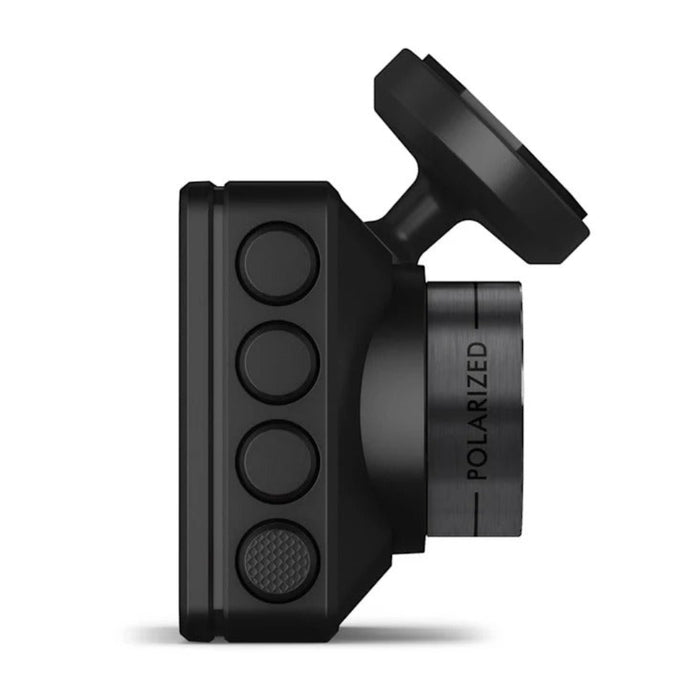 Garmin Dash Cam™ X210 Unisex Black Compact 1440p HD Dash Camera With A 140-degree Field Of View Built In Clarity™ Polarizer Voice Controlled GPS 2.4-Inch Display Automatic Recording - 010-02859-00