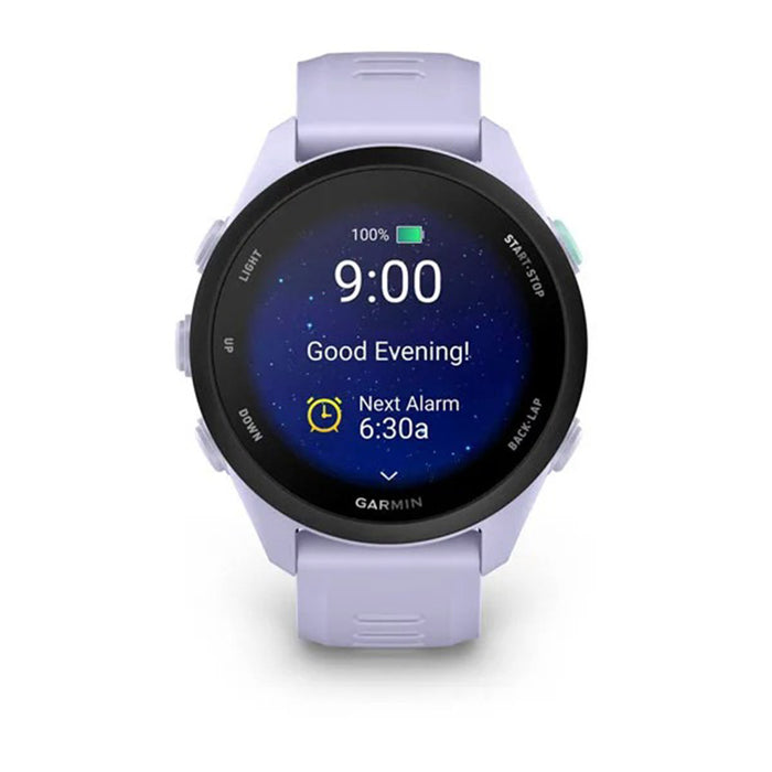 Garmin Unisex Black Dial Forerunner® 70 Easy-to-Use GPS Running with White Silicone Band Smartwatch - 010-04307-01