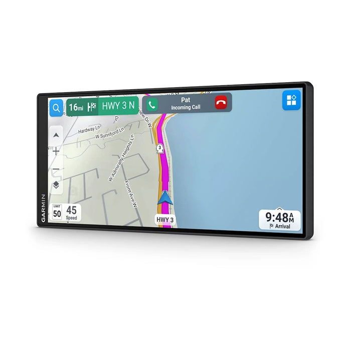 Garmin Drive™ Unisex Black 8.8-inch Touch Screen Paired with Garmin Drive App and Get Live Traffic, Weather and Fuel Prices, Tracking GPS Navigator - 010-04320-00