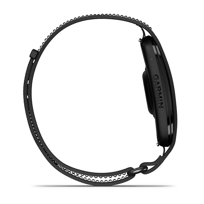 Garmin Black Unisex CIRQA™ No Subscription S-M Screenless Health & Fitness Tracker Smart Band- 010-04675-10