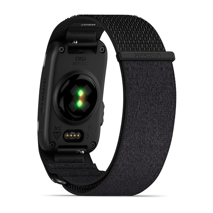 Garmin Black Unisex CIRQA™ No Subscription S-M Screenless Health & Fitness Tracker Smart Band- 010-04675-10
