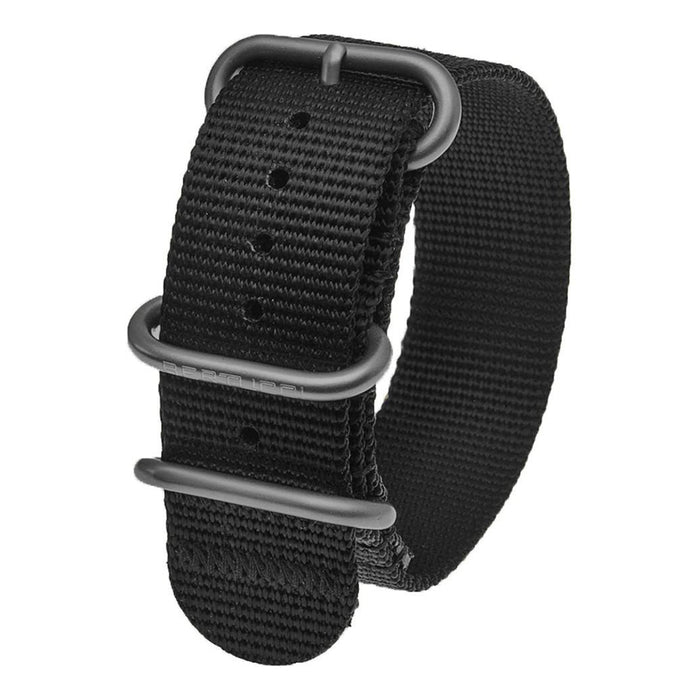 Bertucci Unisex DX3 Black Nylon Watch Band - B-95