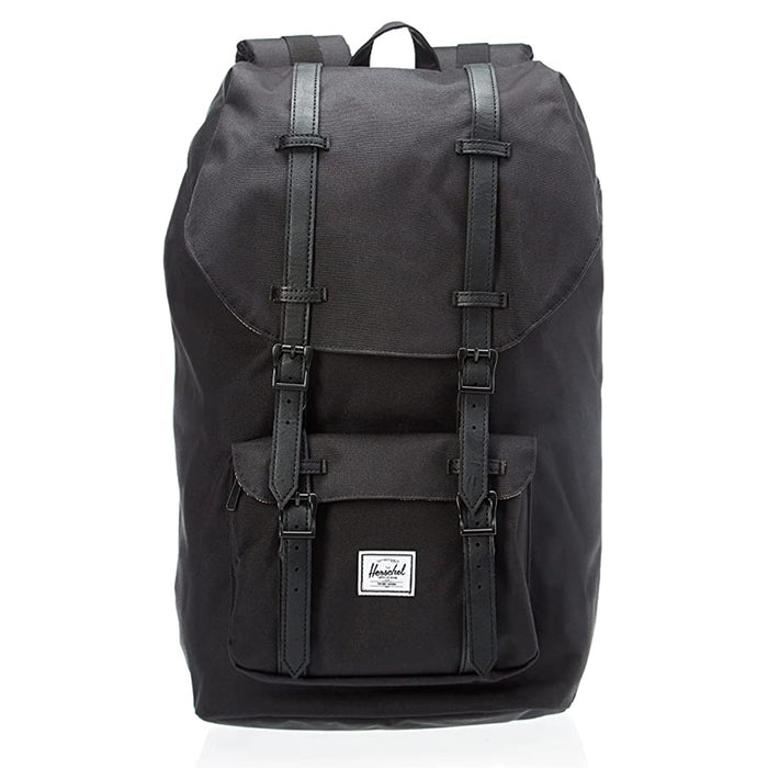 Herschel Unisex Black Classic 25L Little America Laptop Backpack - 10014-00535-OS