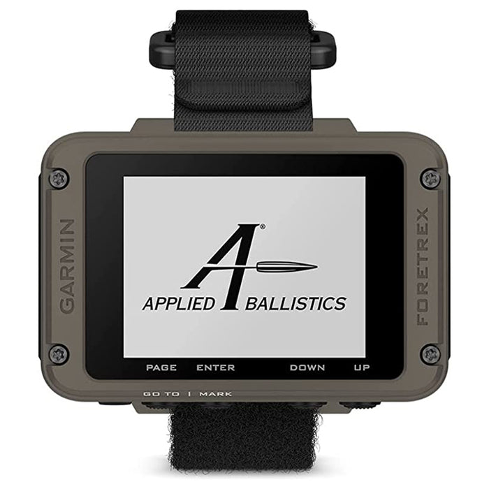 Garmin Foretrex 901 Ballistics Edition Upgraded Multi-Band GNSS Longer Battery Life Wrist-Mounted GPS Navigators - 010-02760-00