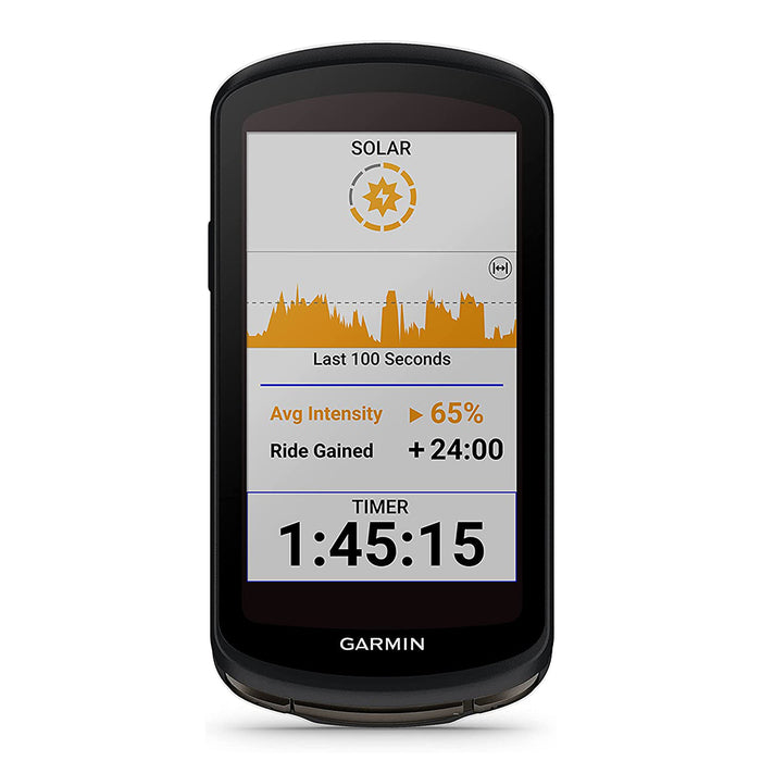 Garmin Black Edge 1040 Solar Charging Capabilities On and Off-Road Spot-On Accuracy Long-Lasting Battery GPS Bike Computer Device Only  - 010-02503-20
