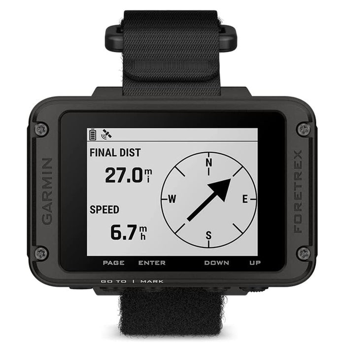 Garmin Foretrex 801 Upgraded Multi-Band GNSS Longer Battery Life Wrist-Mounted GPS Navigation - 010-02759-01